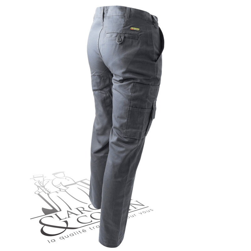 Pantalon cargo multipoche Blaklader gris