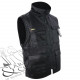 Gilet hiver doublé polaire noir