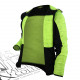 Veste polaire à capuche Blaklader jaune fluo