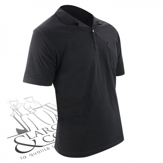 Polo de travail manches courtes Blåkläder noir