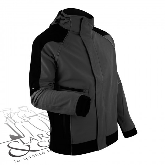 Veste Imperméable Softshell FHB gris