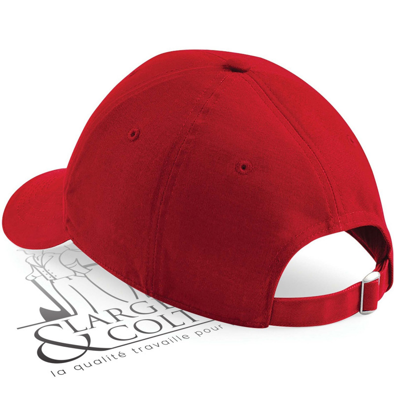 Casquette boucle métallique