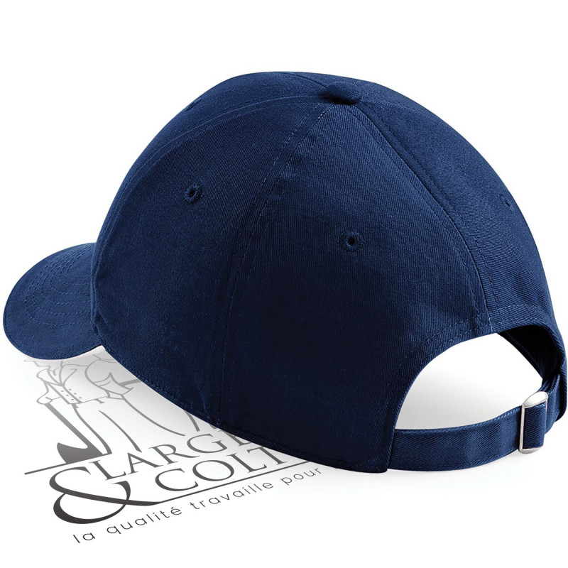 Casquette boucle métallique