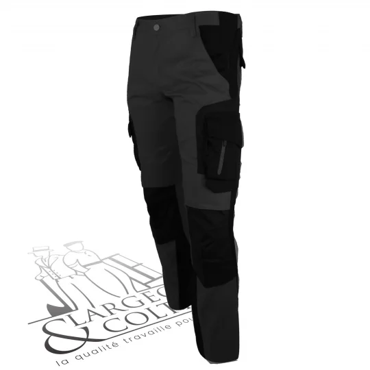 Pantalon de travail slim Alma FHB Anthracite