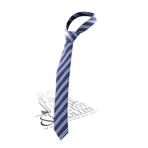 Cravate club à rayures