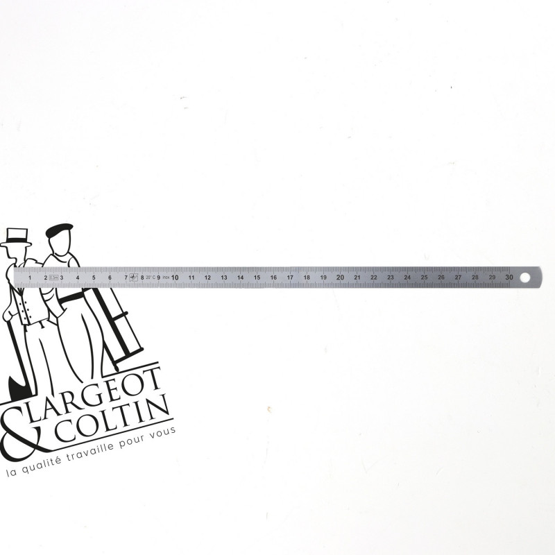 Réglet flexible inox 300 mm