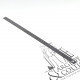 Réglet flexible inox 300 mm