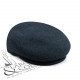 Casquette en laine de Burel le Laboureur marron