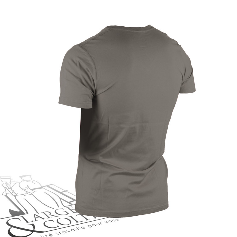 T-shirt de travail col rond blanc