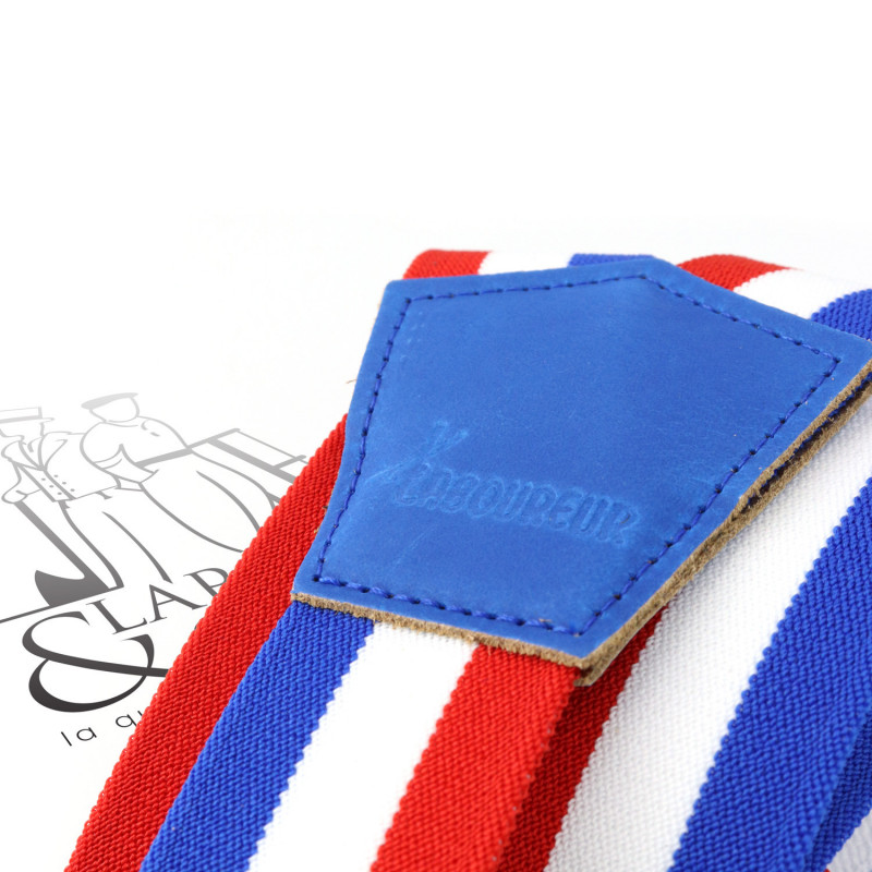 Bretelles rayées France Le Laboureur