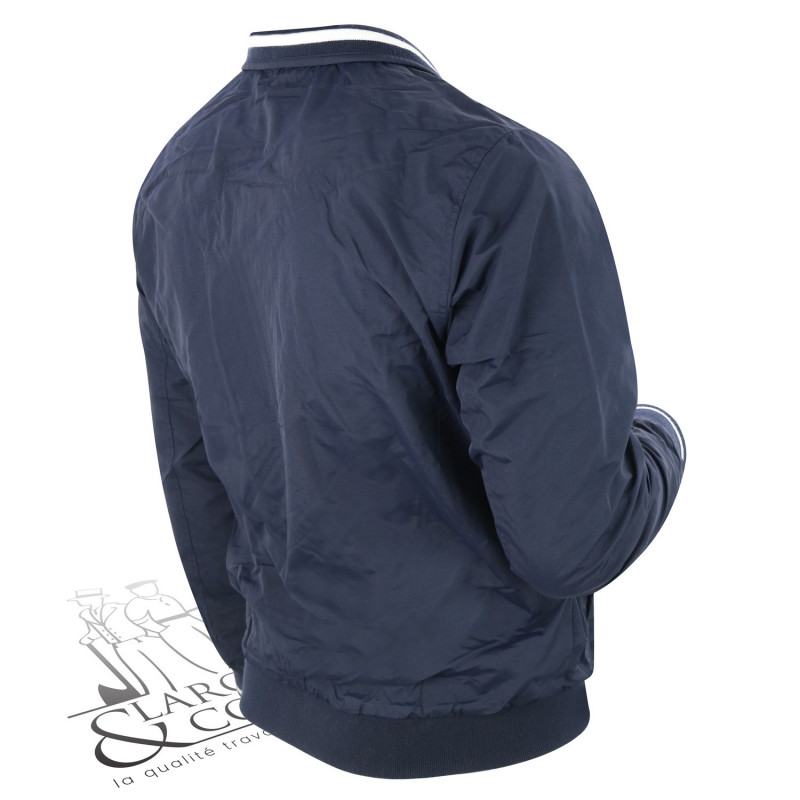 Veste bomber légère tricolore