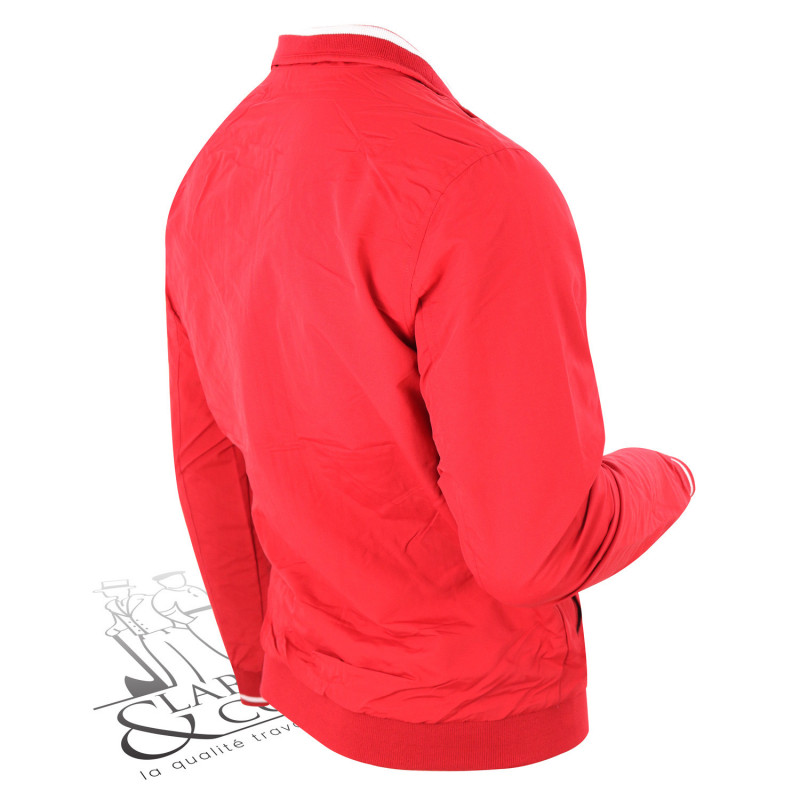 Veste bomber légère tricolore