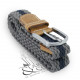 Ceinture habillée tressée