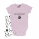 Body bébé JCI rose