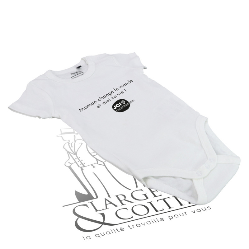Body bébé JCI blanc