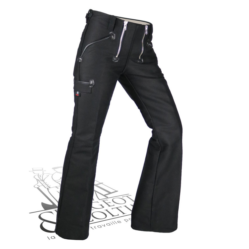 Largeot femme moleskine