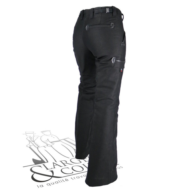 Largeot femme moleskine