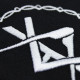 Broderie blason pièce de haut avec poche & ouverture