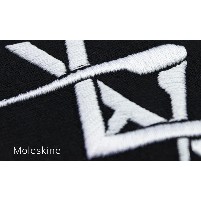 Broderie blason pièce de haut avec poche & ouverture