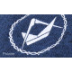 Broderie blason pièce de haut avec poche & ouverture