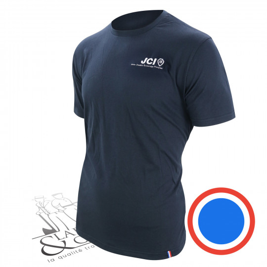 T-shirt léger en coton bio fabriqué en France Maurice VADF