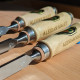 Texte gravé sur les 6 outils