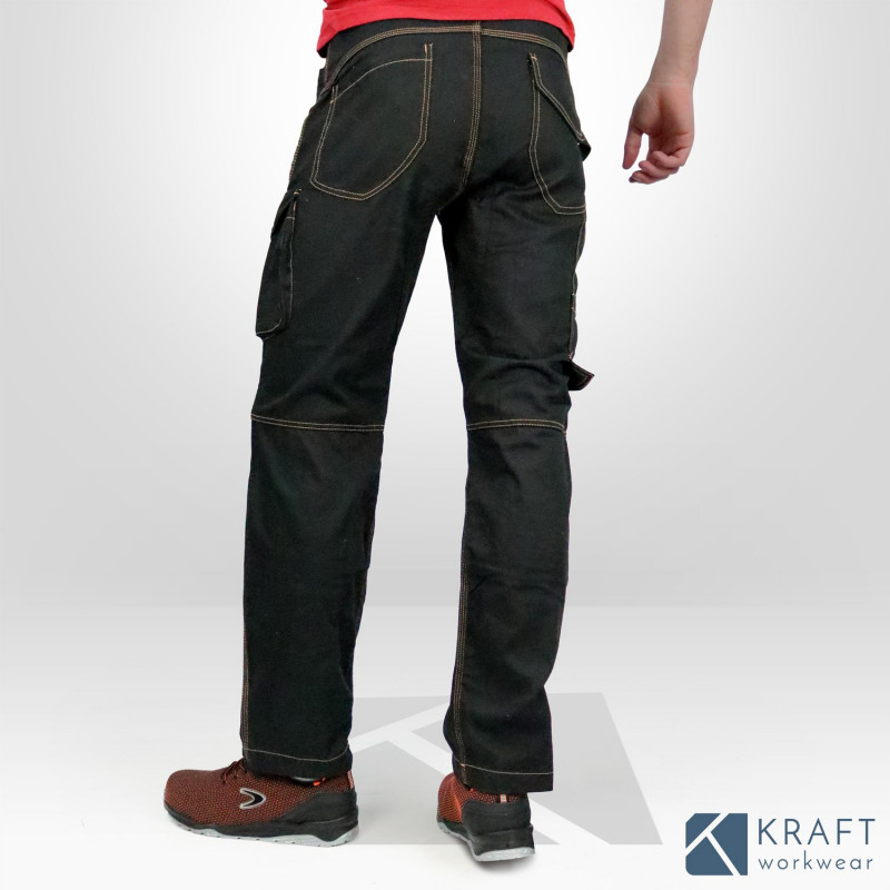 Pantalon de travail Cofra Bricklayer noir