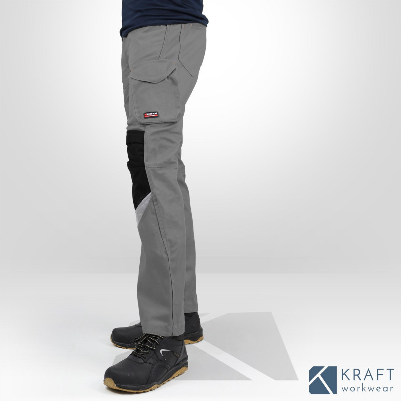 Pantalon de travail Cofra Bricklayer anthracite noir