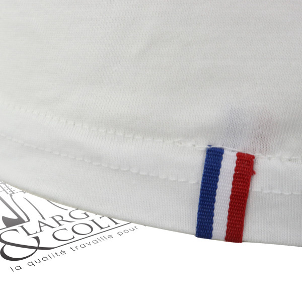 T-shirt léger en coton bio fabriqué en France Jean