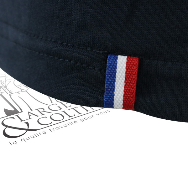 T-shirt léger en coton bio fabriqué en France Maurice