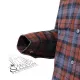 Chemise carhartt à carreaux rouge et bleue manches
