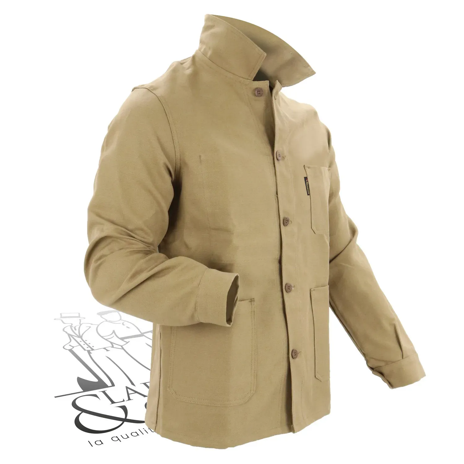 Veste coltin lin le Laboureur