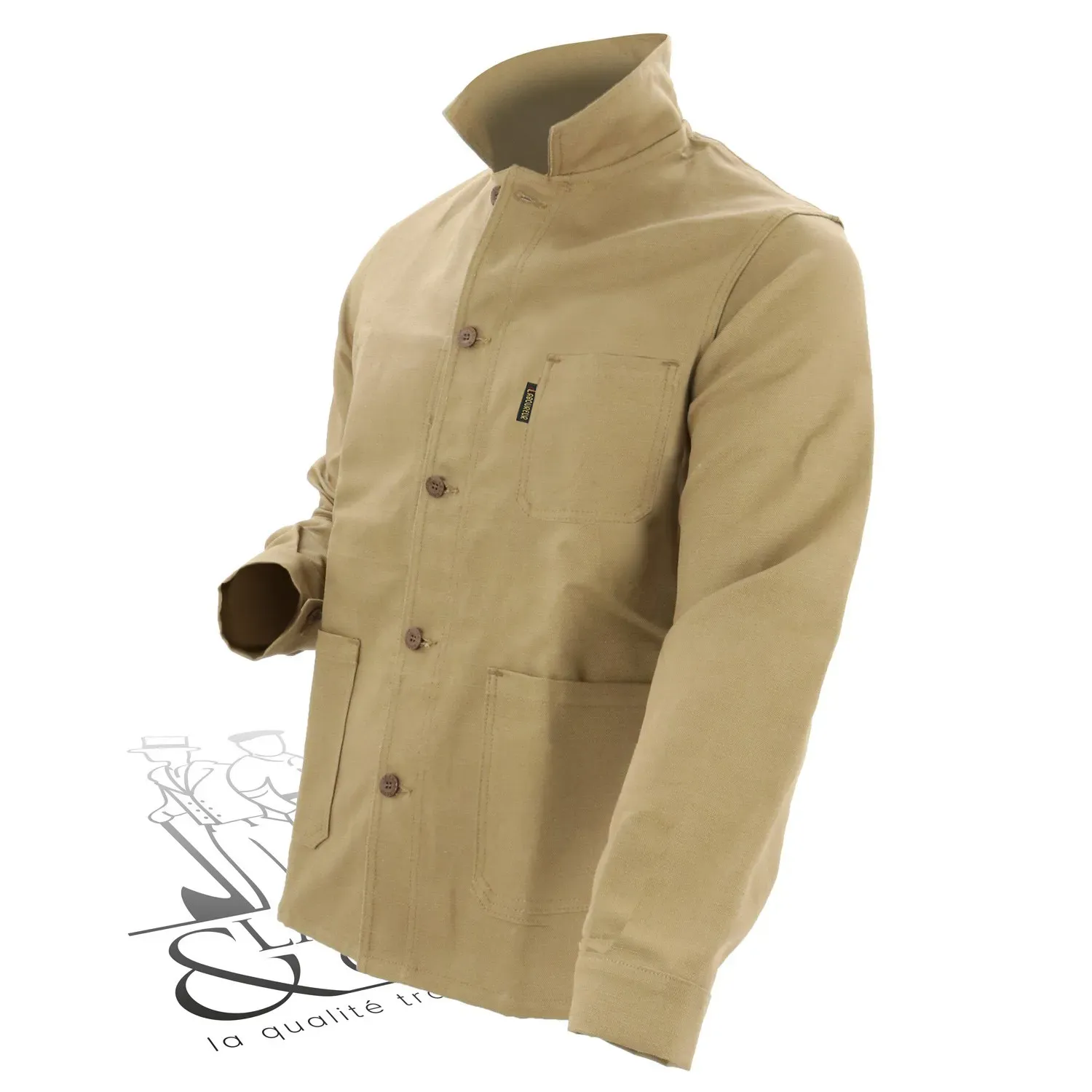 Veste coltin lin le Laboureur