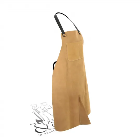 Tablier en cuir deluxe fabriqué en France Arno