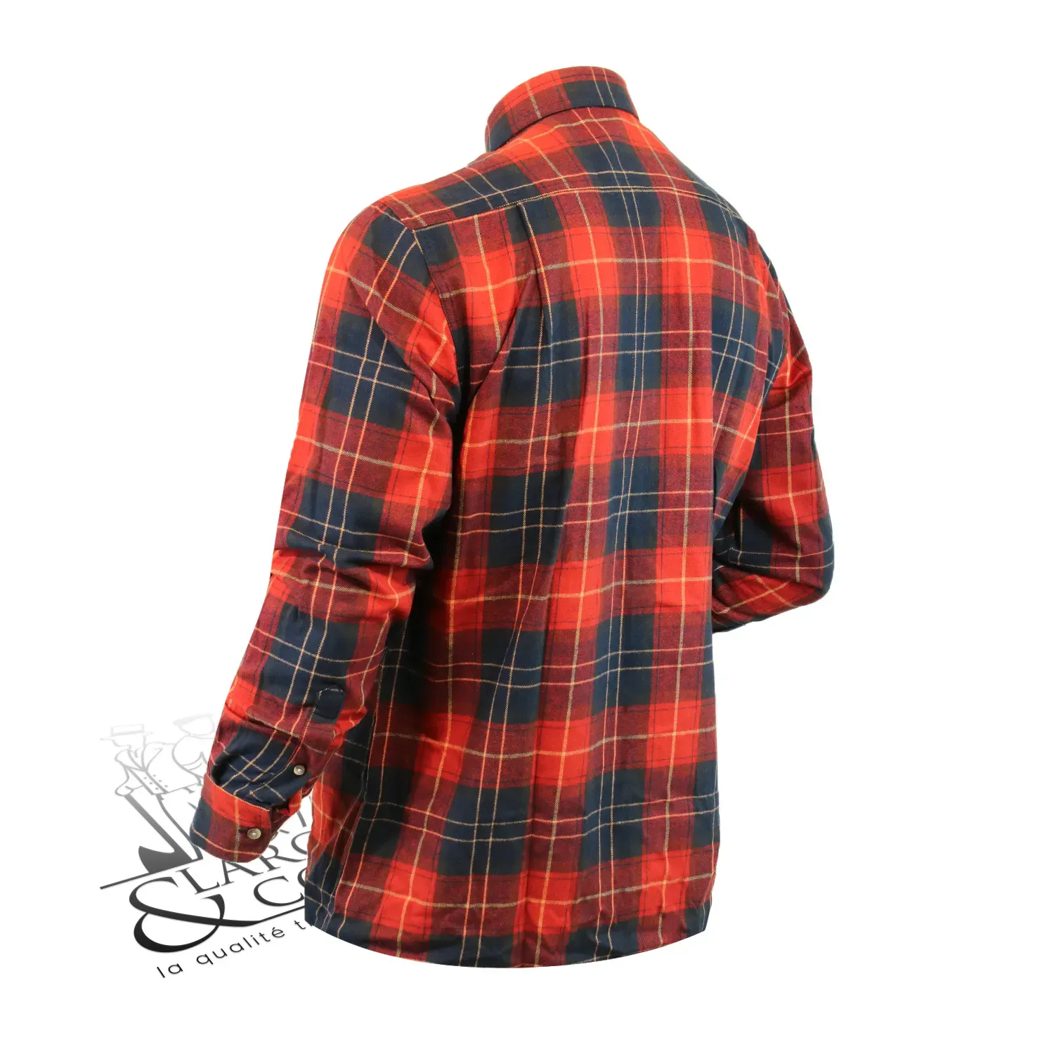 Chemise de travail à carreaux poche boutonnée Le Laboureur