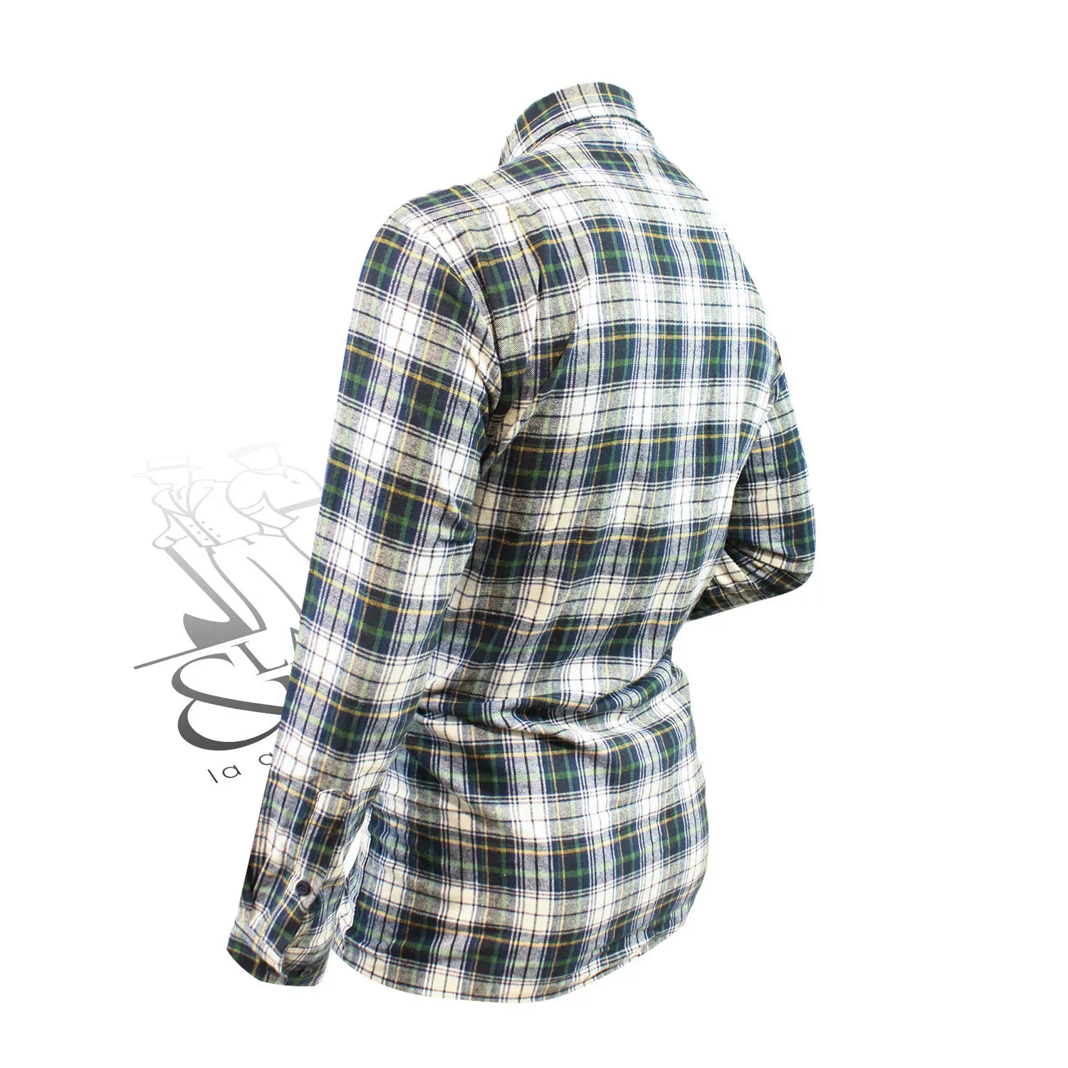 Chemise de travail à carreaux poches zippées Le Laboureur