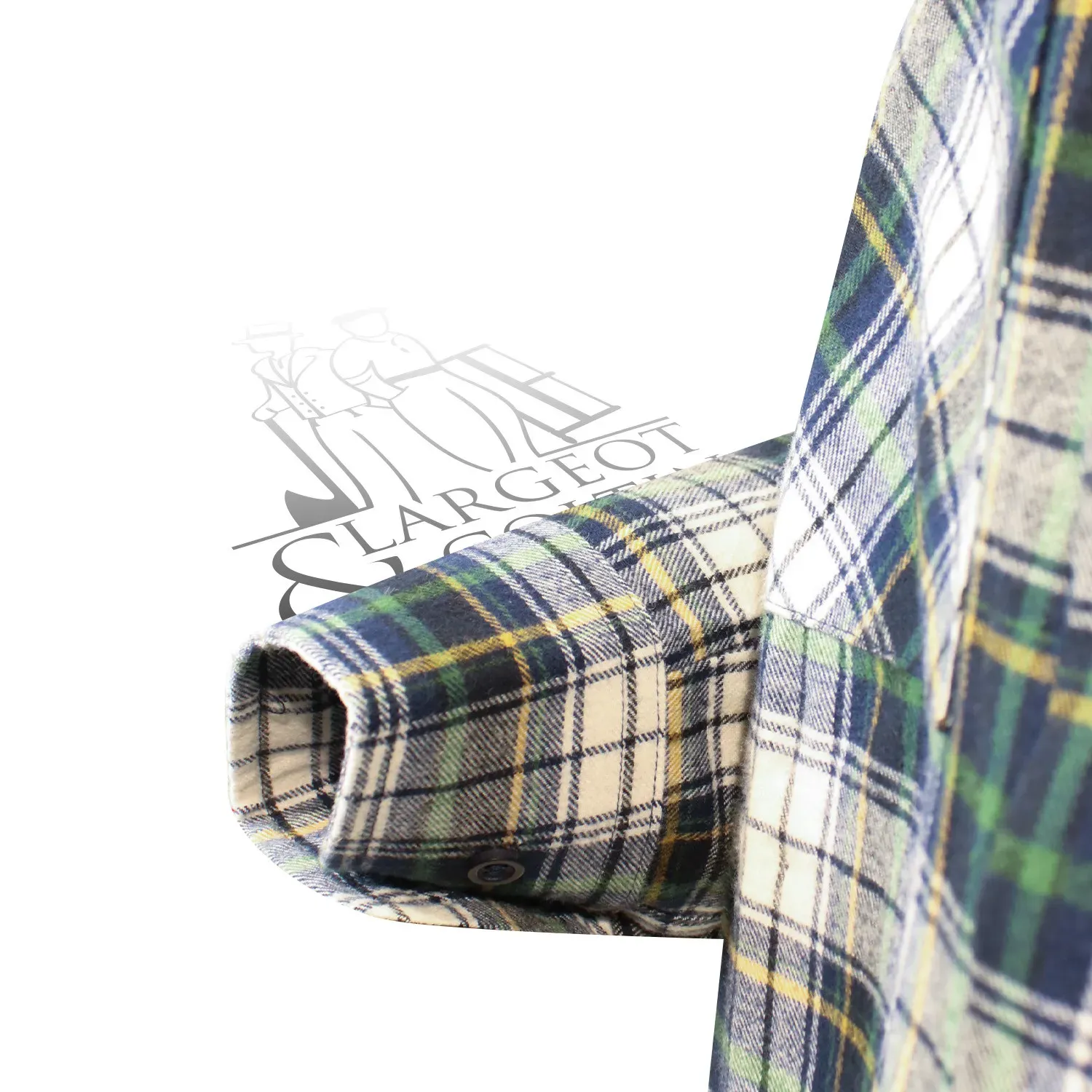 Chemise de travail à carreaux poches zippées Le Laboureur