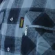 Chemise de travail à carreaux poches zippées Le Laboureur