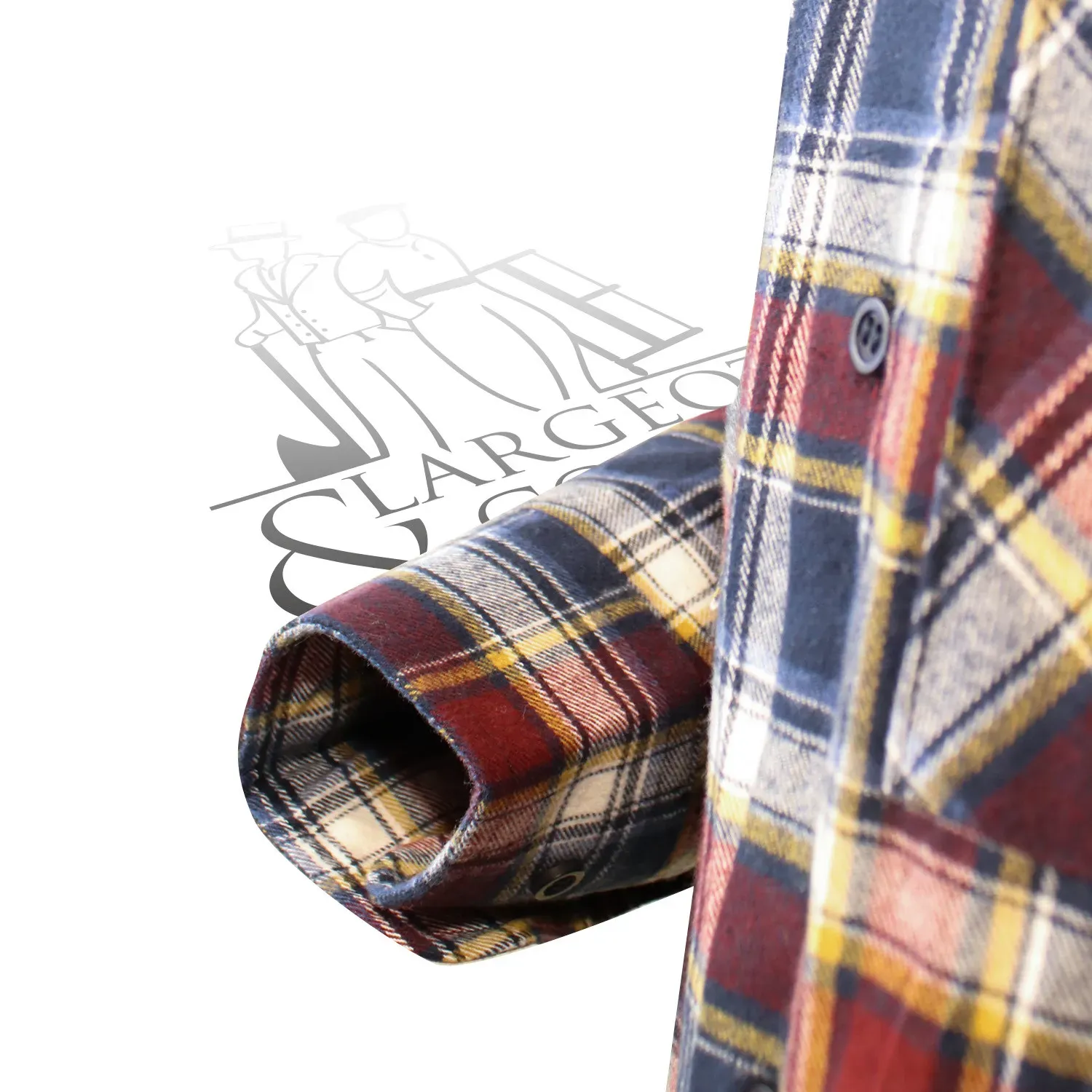 Chemise de travail à carreaux poches zippées Le Laboureur