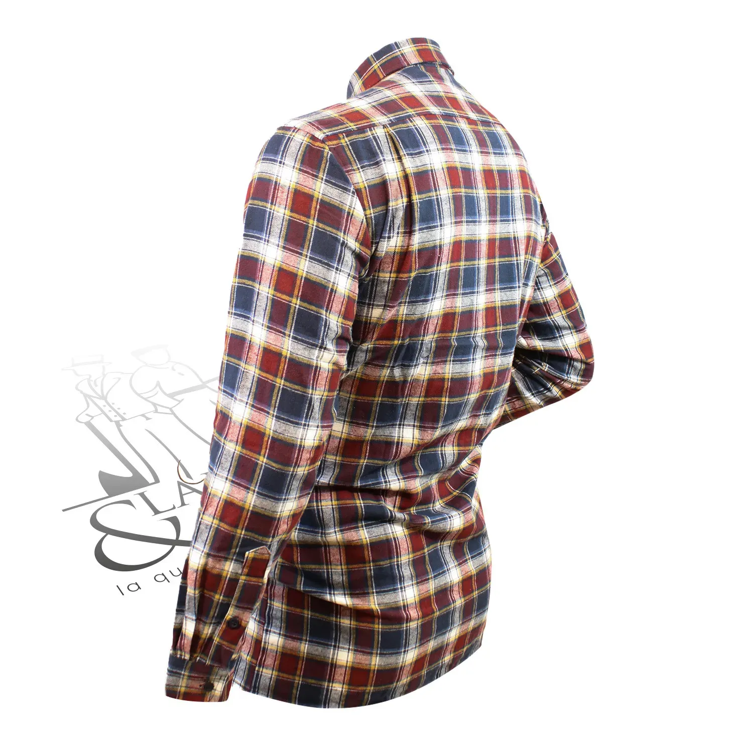 Chemise de travail à carreaux poches zippées Le Laboureur