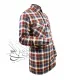 Chemise de travail à carreaux poches zippées Le Laboureur