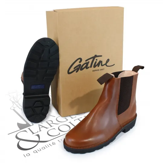 Bottines en cuir Made in France Rungis - Largeot & Coltin