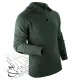 Pull de travail en laine demi zip Snickers Workwear