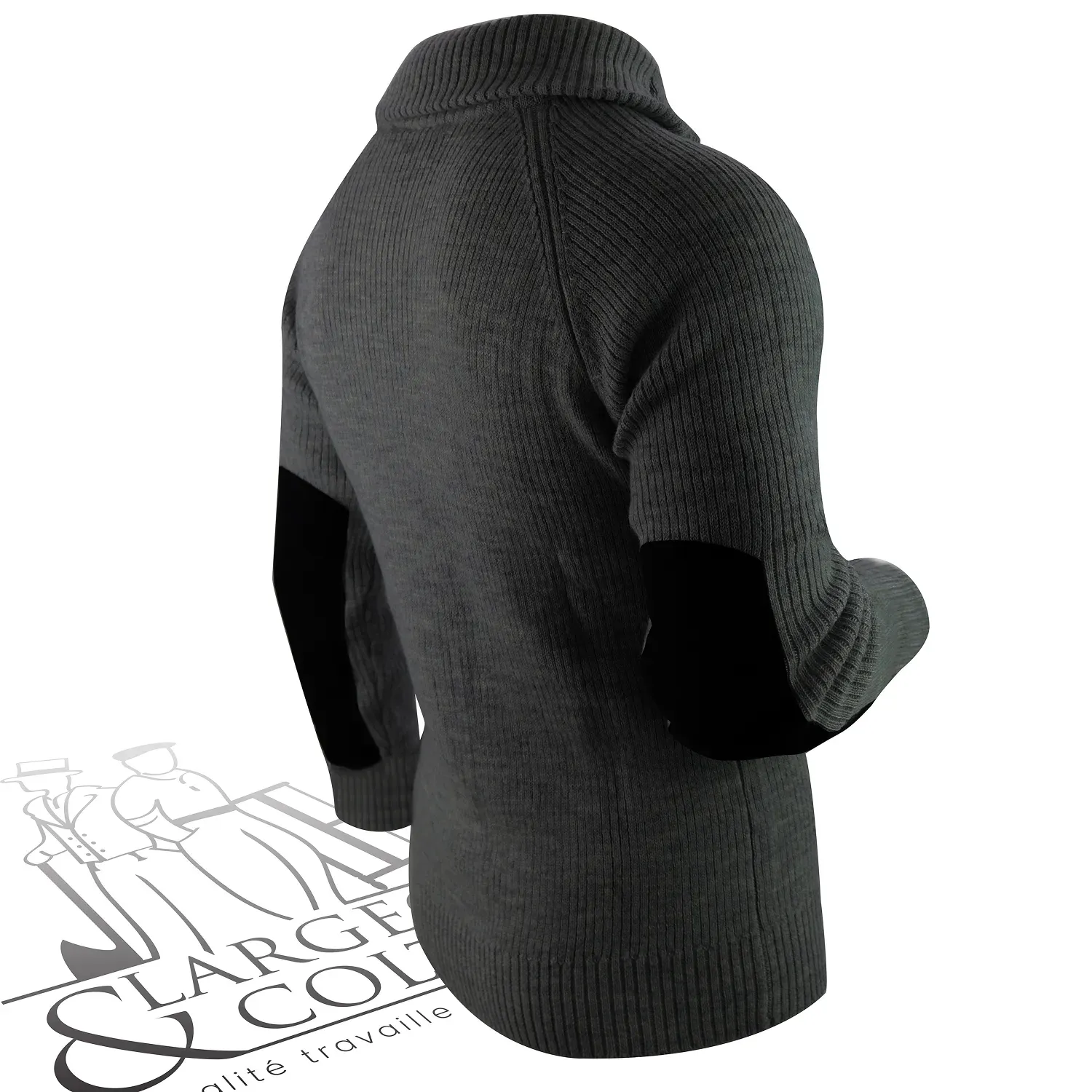 Pull de travail en laine demi zip Snickers Workwear