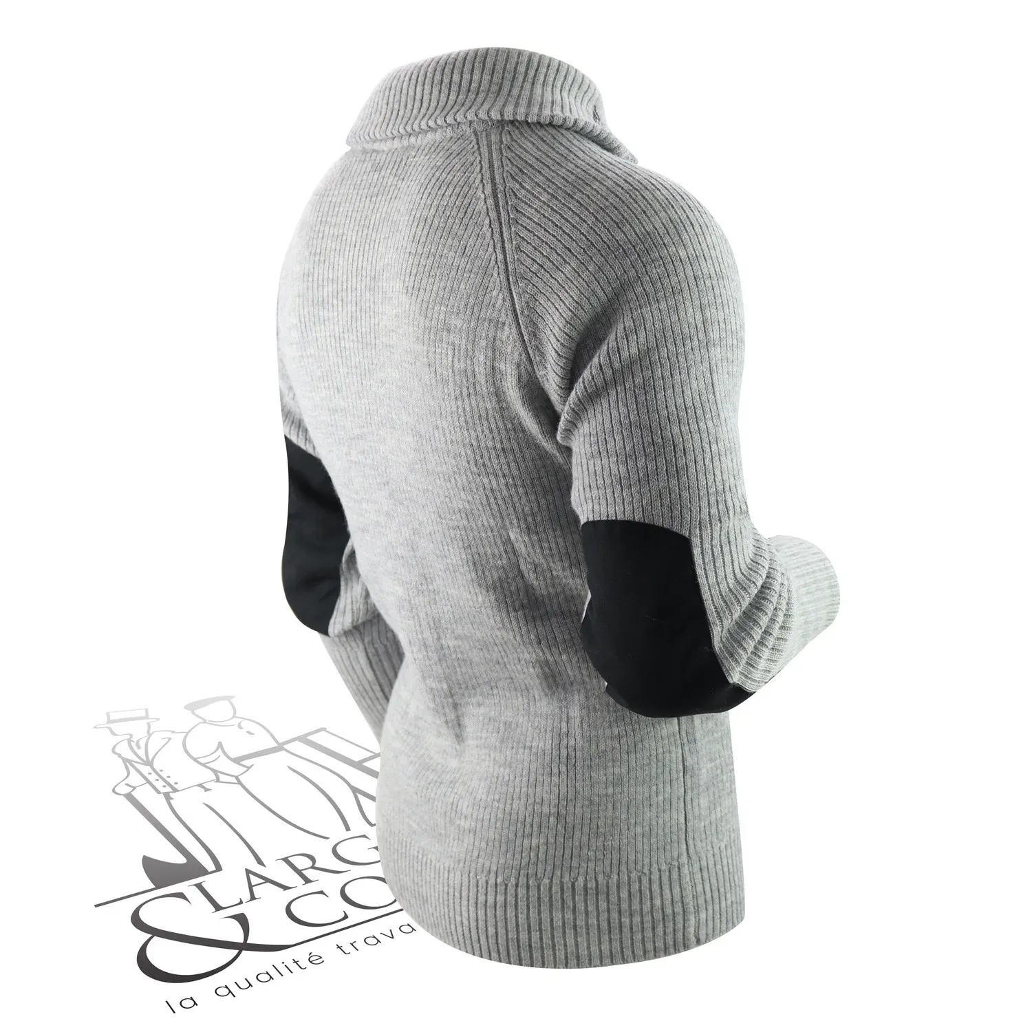 Pull de travail en laine demi zip Snickers Workwear