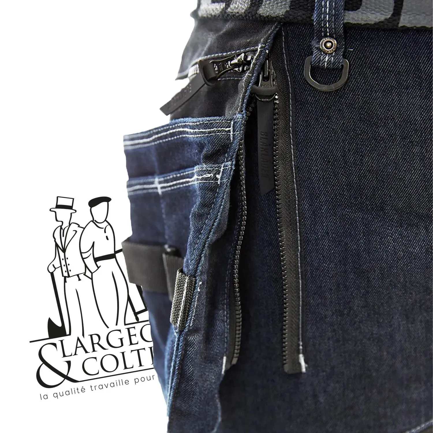 Pantalon denim stretch Blaklader