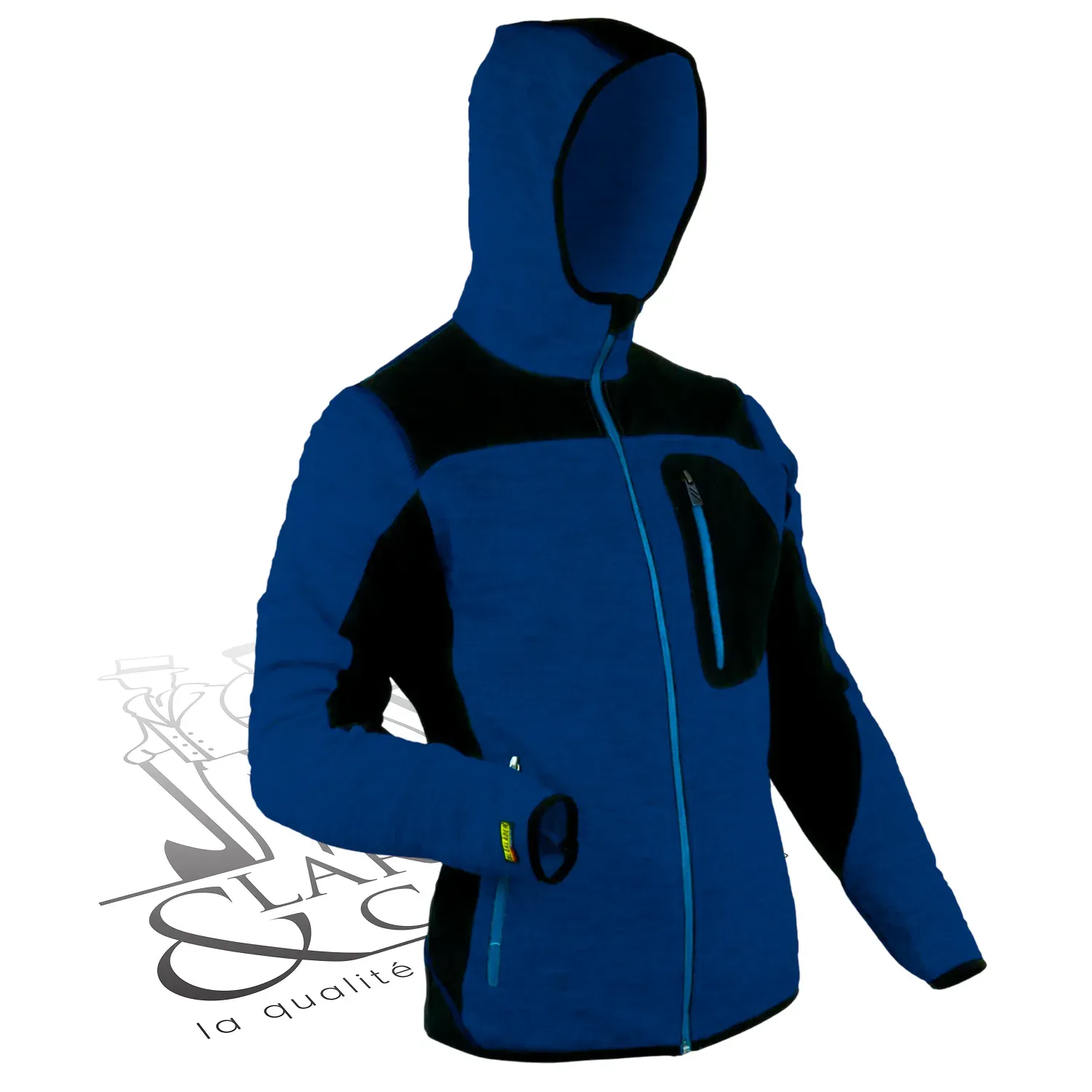 Veste de travail polaire à capuche Blaklader