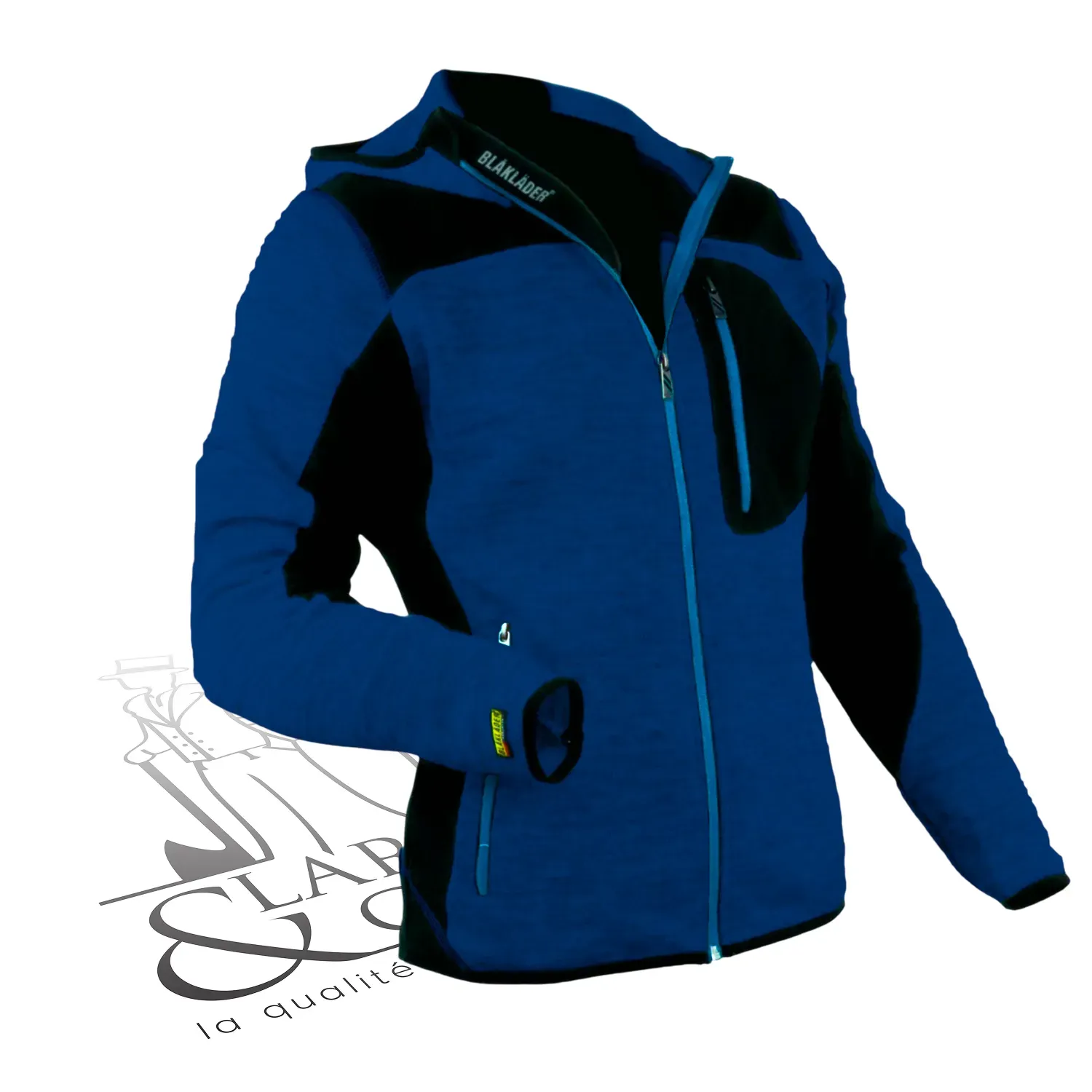 Veste de travail polaire à capuche Blaklader
