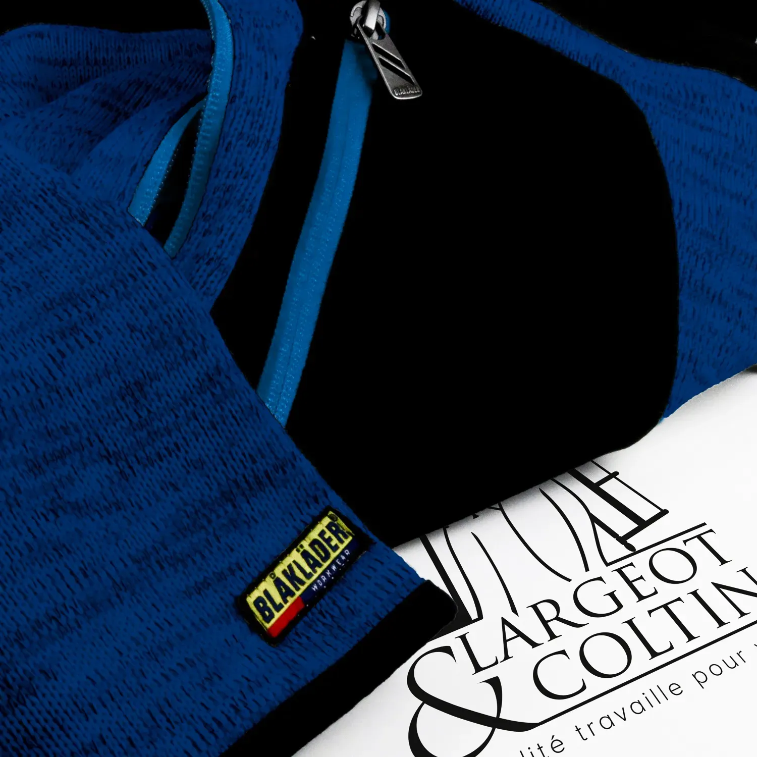 Veste de travail polaire à capuche Blaklader