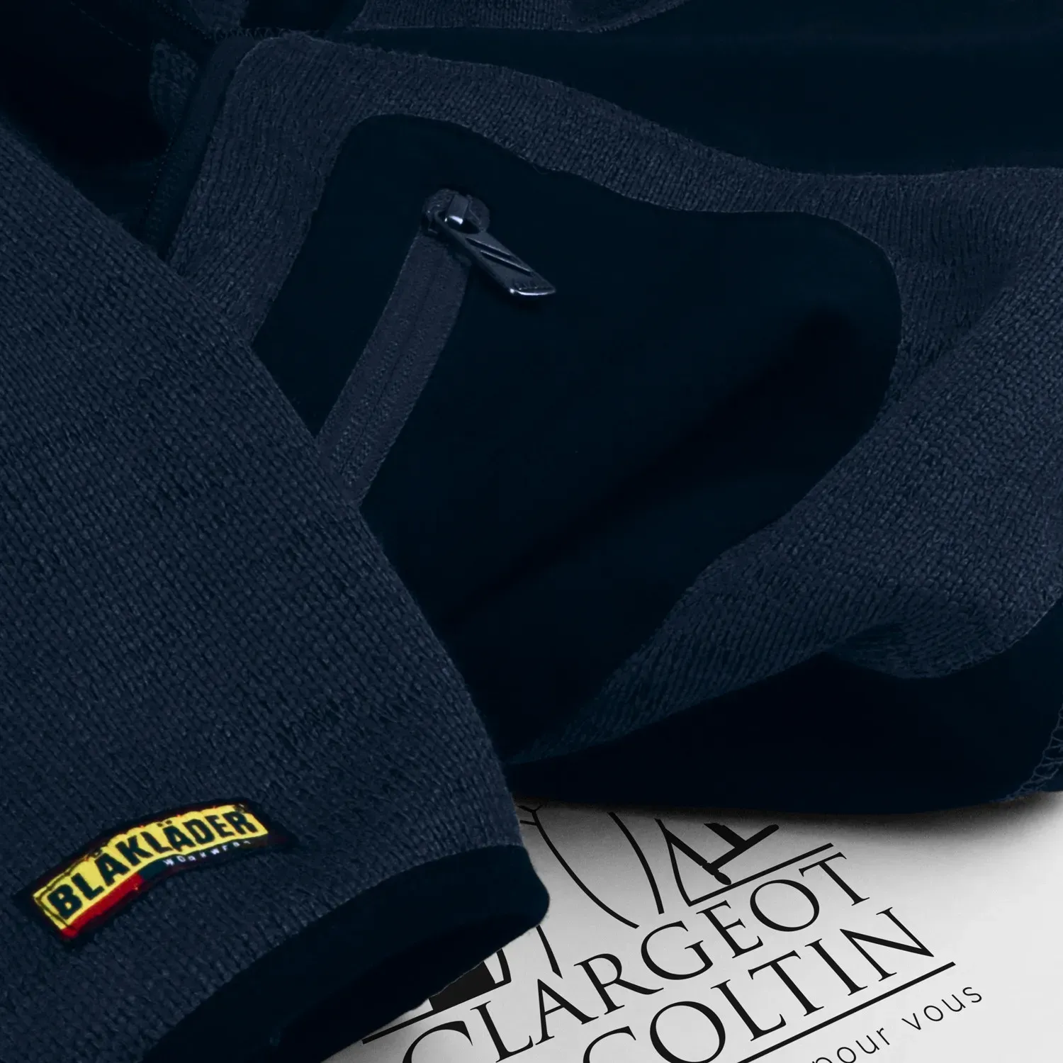 Veste de travail polaire à capuche Blaklader